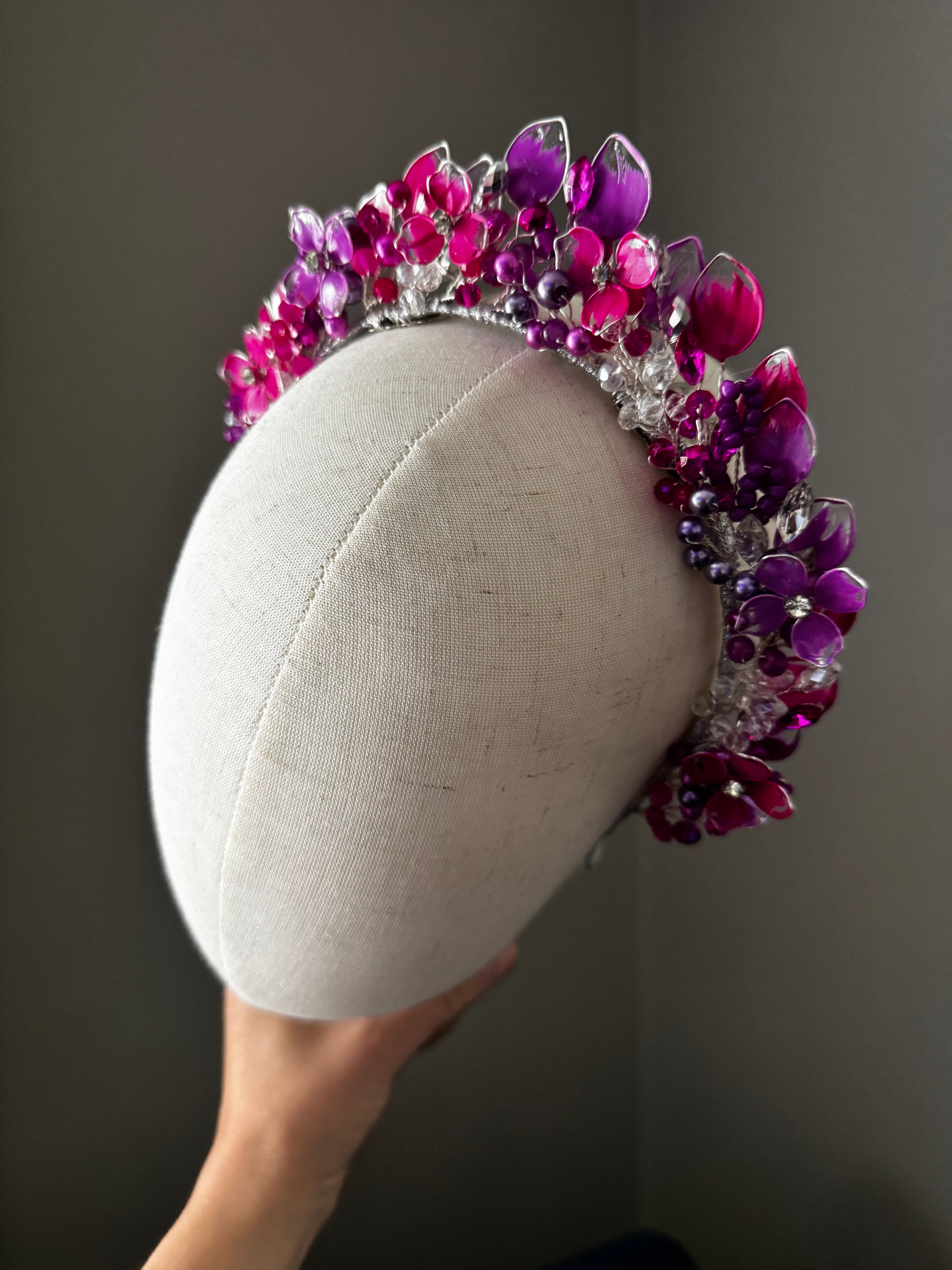 Fucshia and Purple