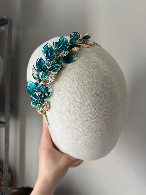 Teal Teal Precius pearls