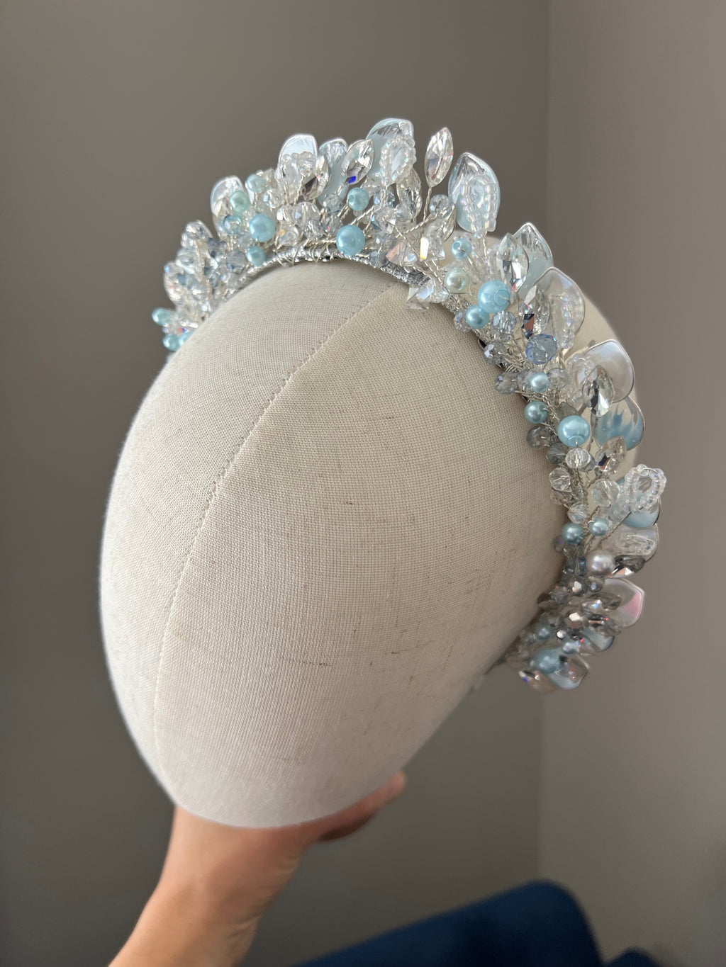 Rental Blue and Crystal