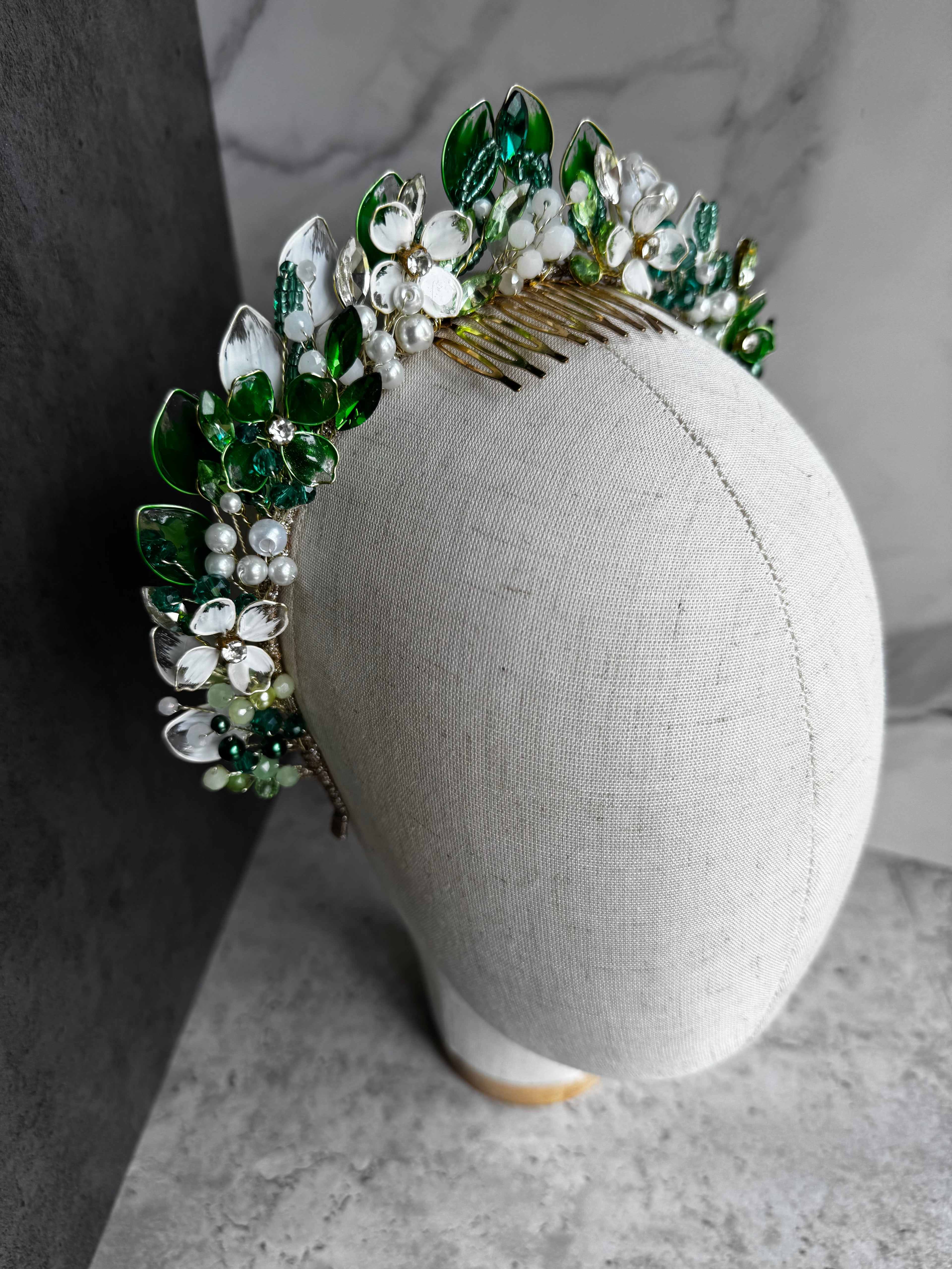 Green and White