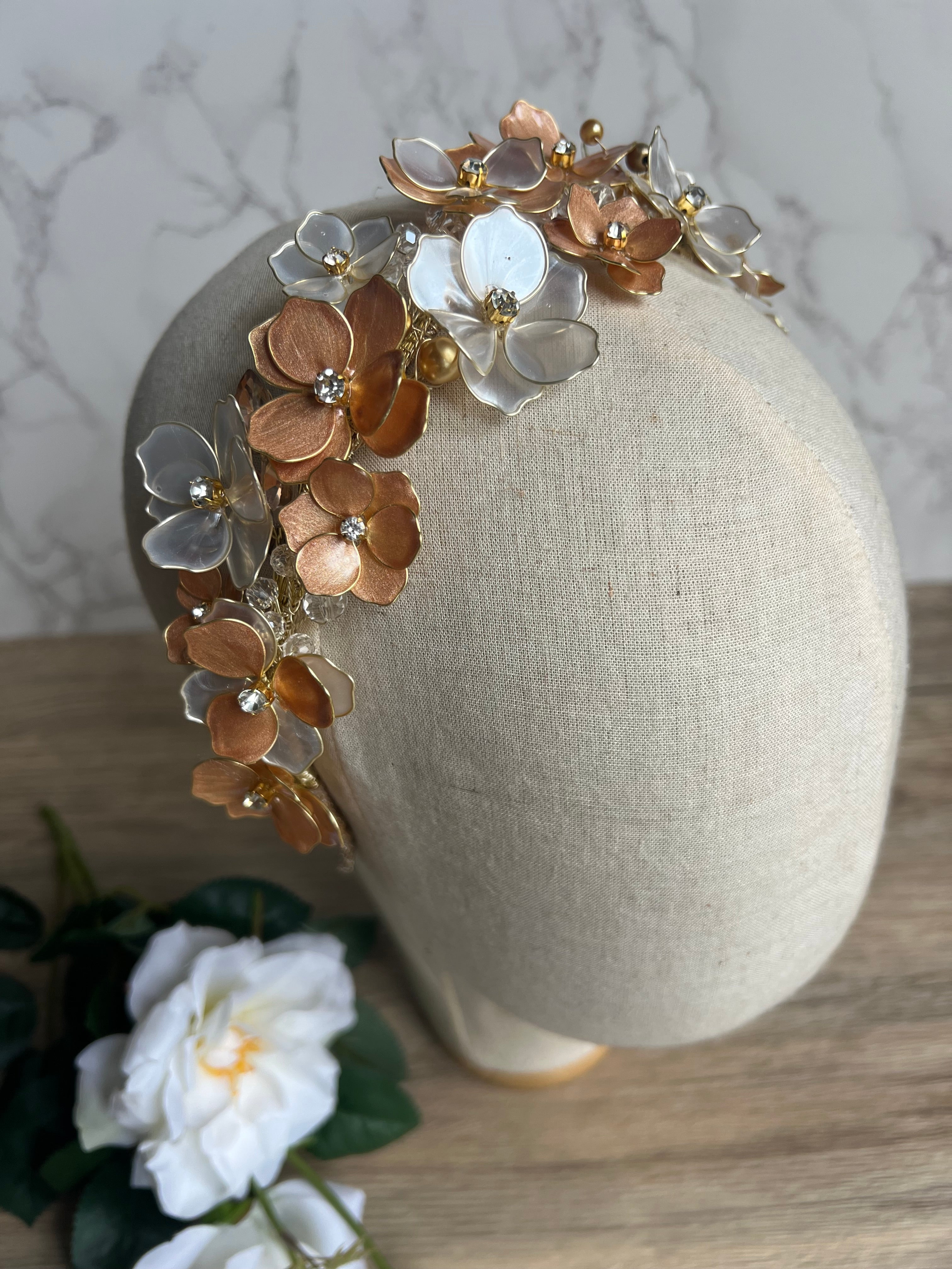 Gold and pearl