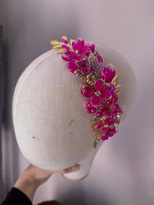 Fucshia Fucshia Precius pearls