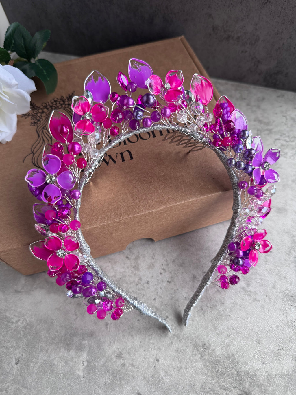 Fucshia and Purple