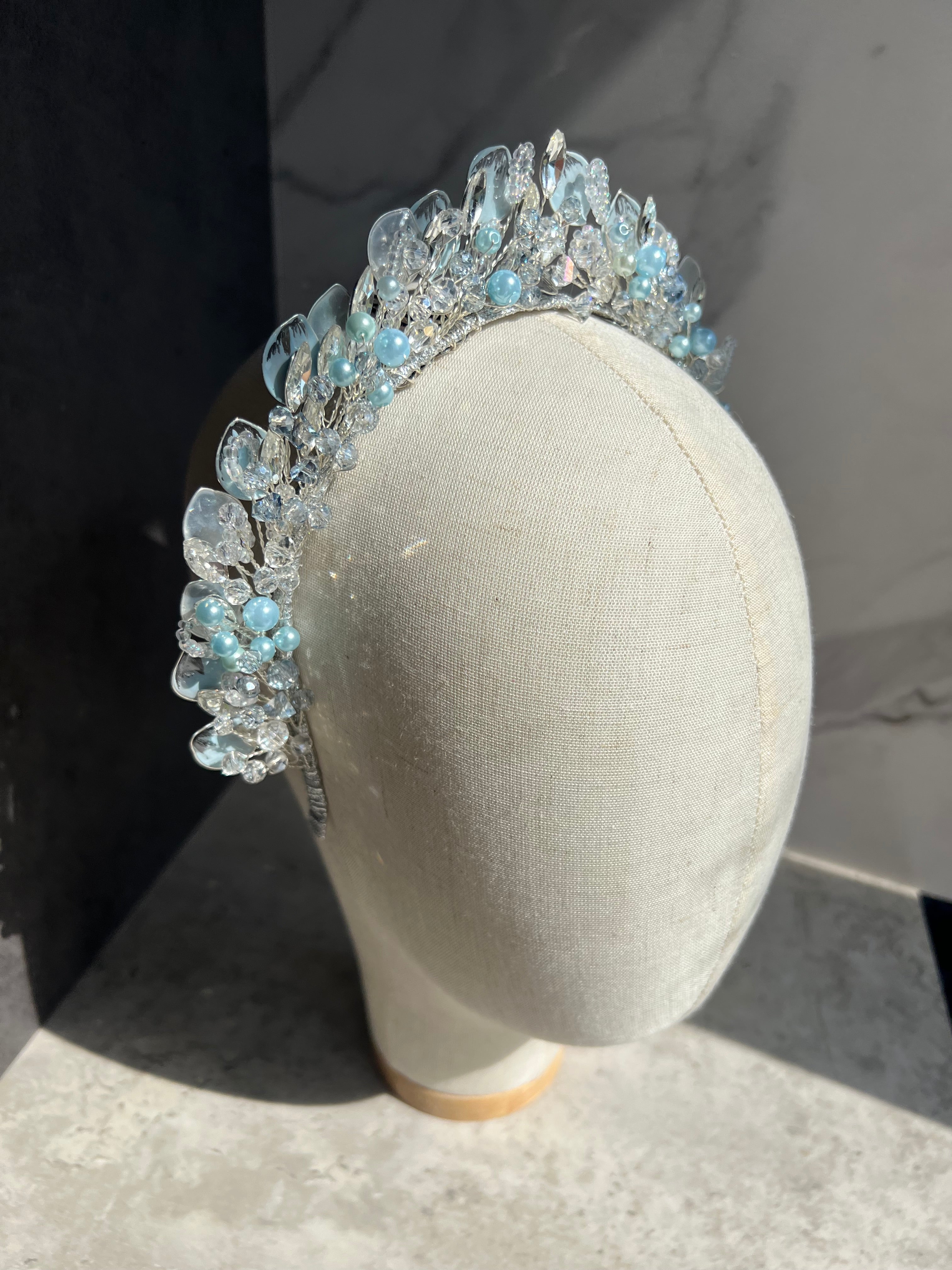 Rental Blue and Crystal