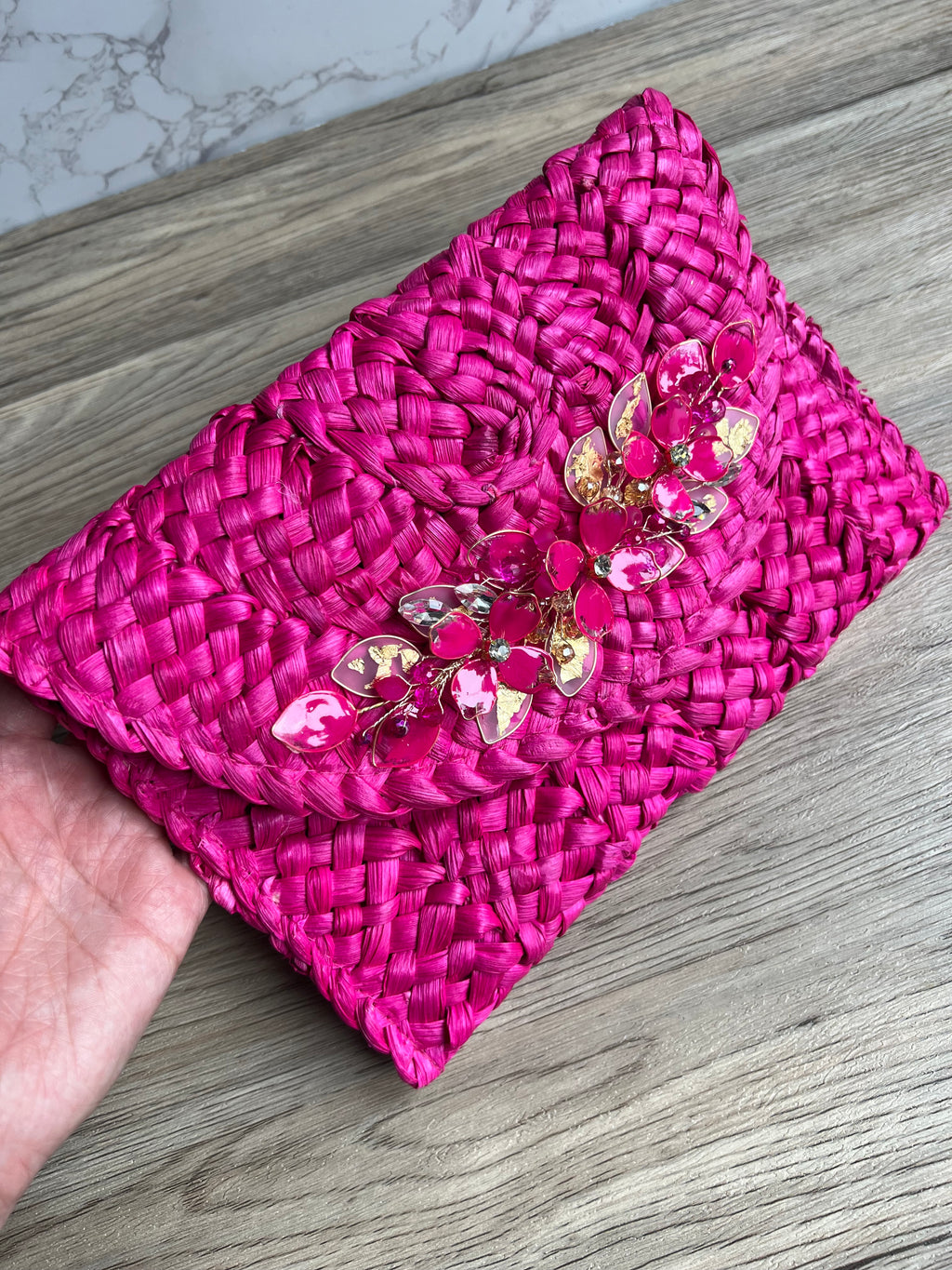 Fuchsia and Gold
