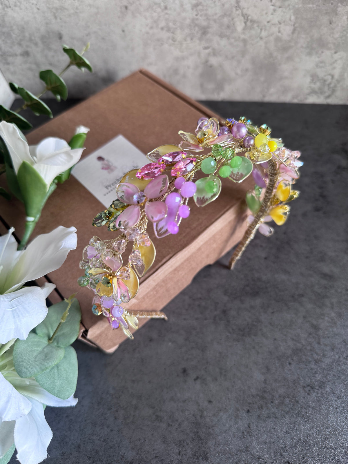 SPRING Wedding guest crown