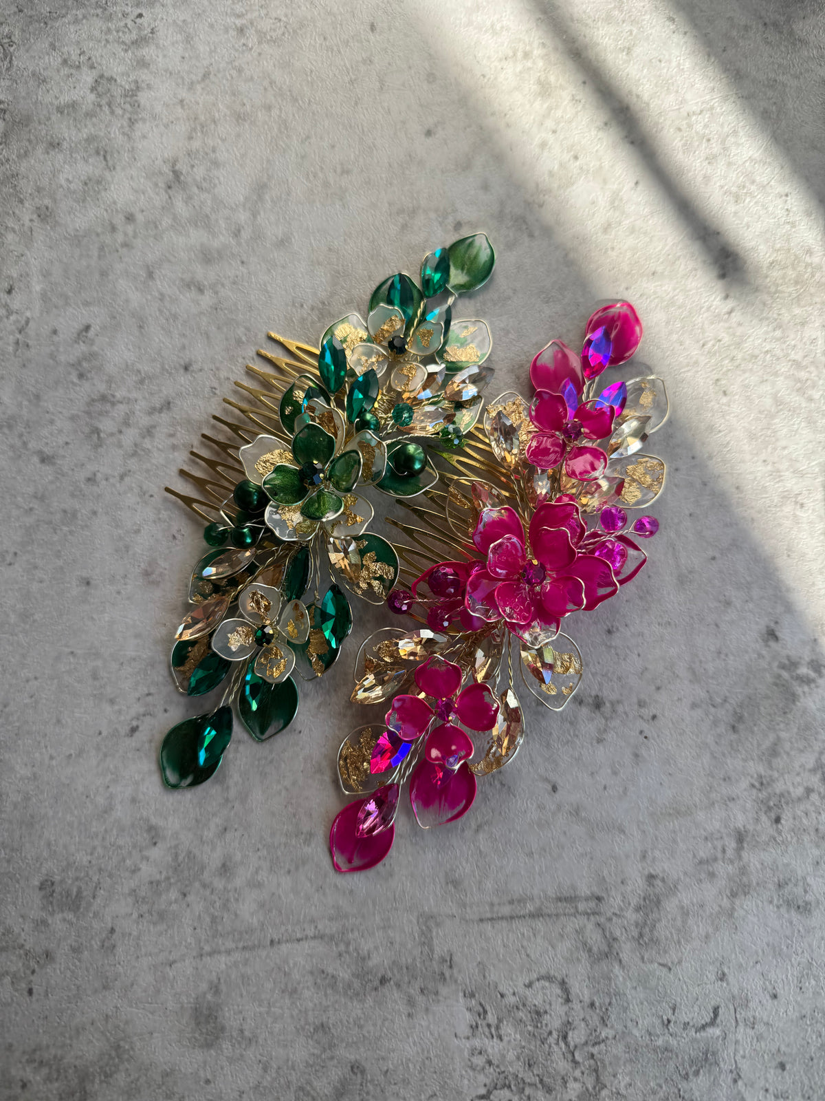 Bespoke Comb and Headpiece