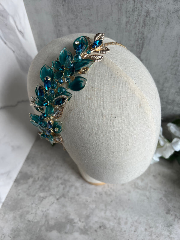 Teal Teal Precius pearls