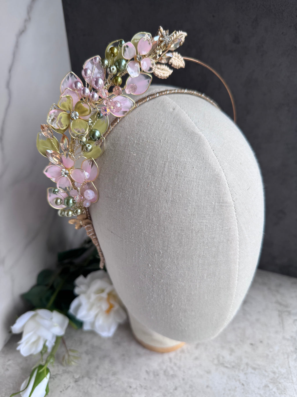 Pink and Sage