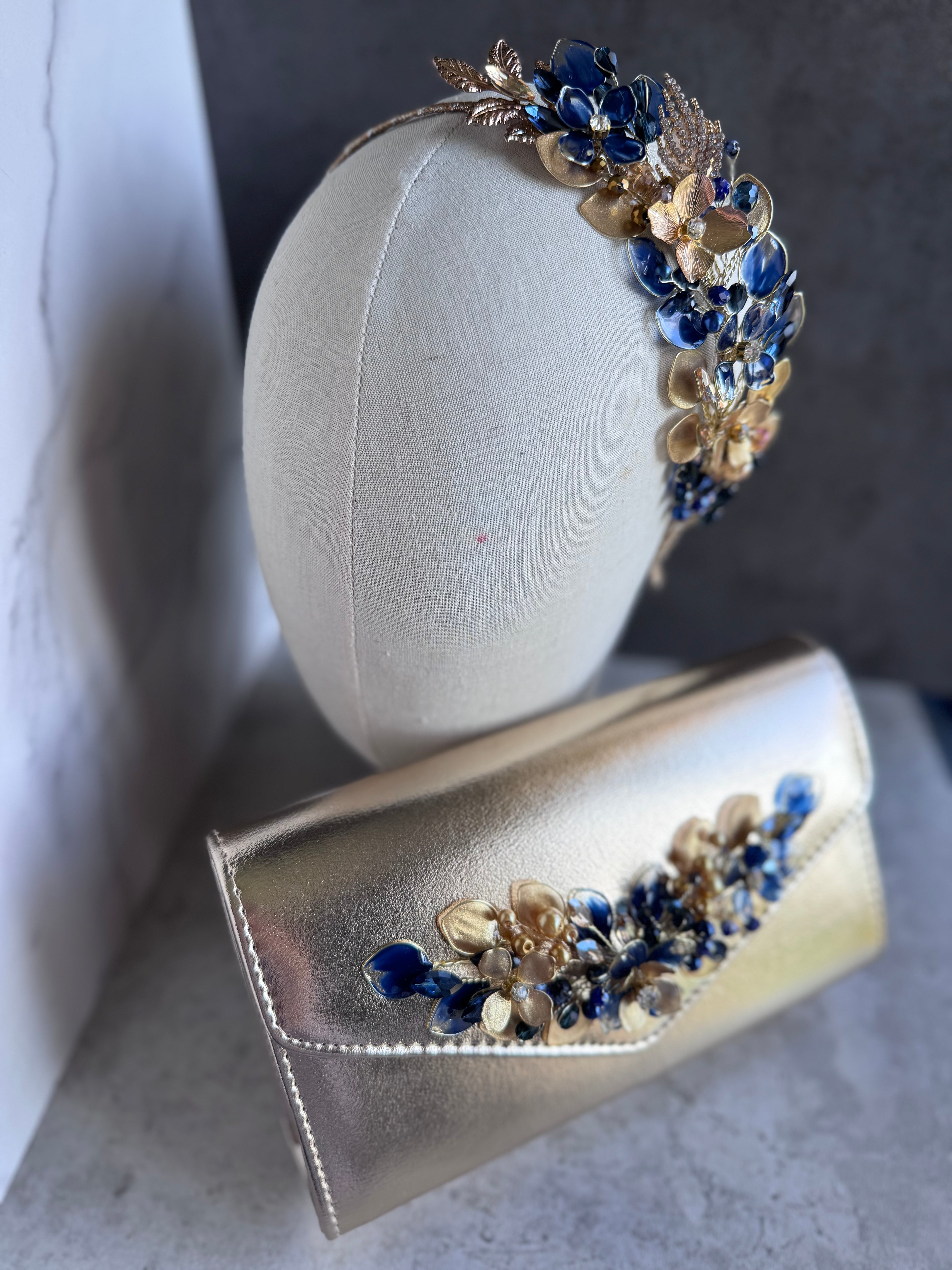Navy and Gold