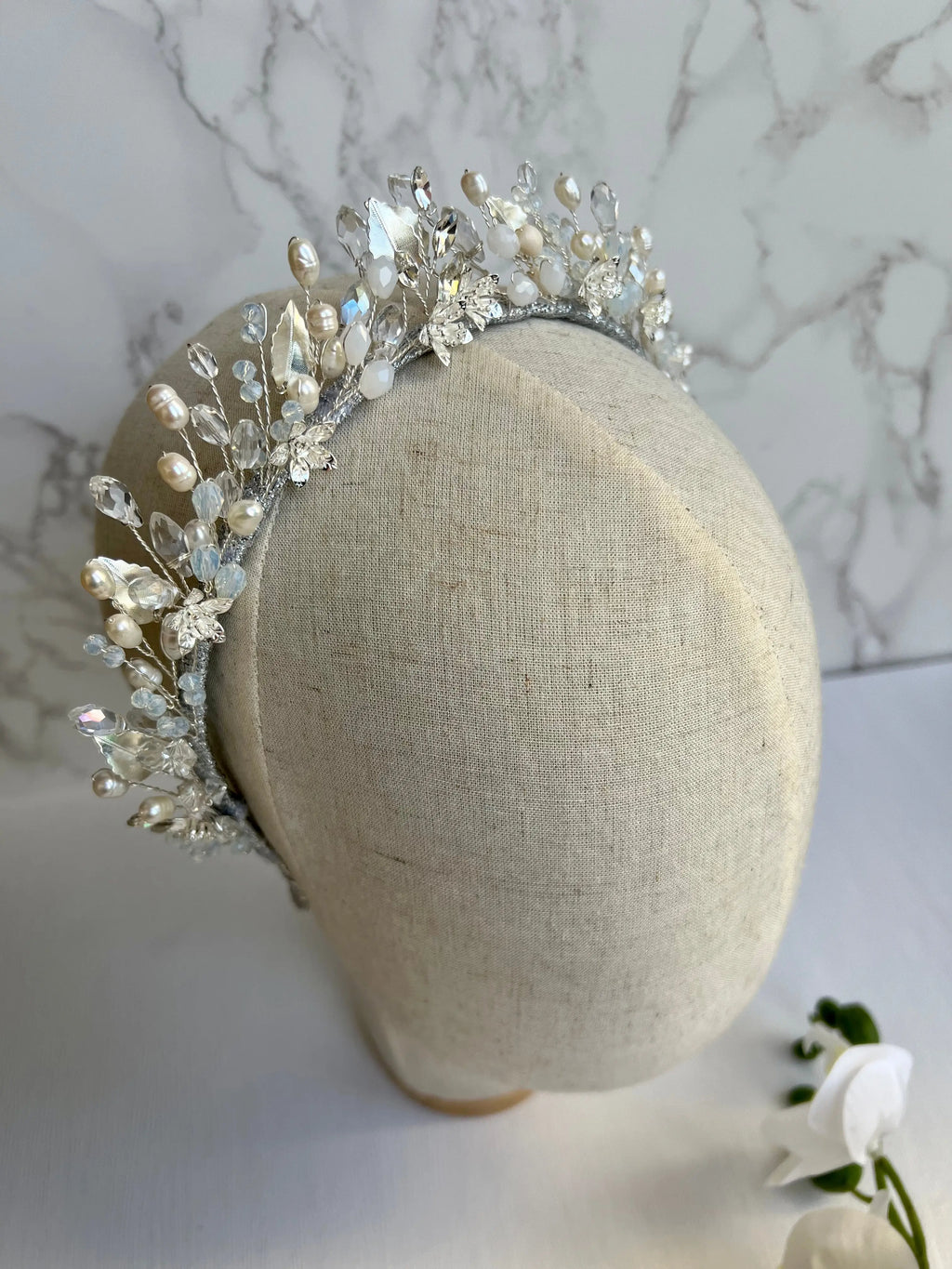 Alice Flower Tiara Full Crown