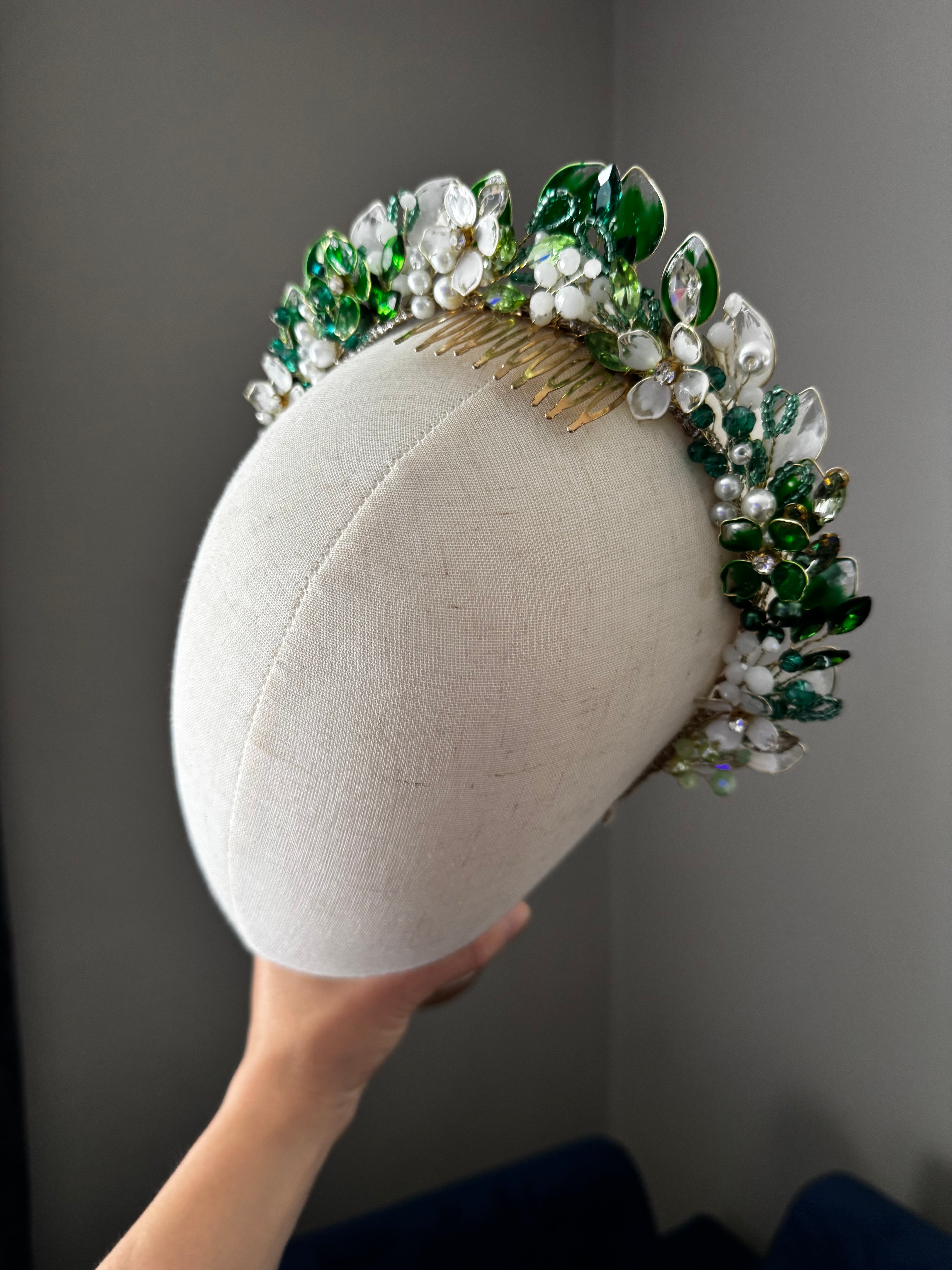 Green and White