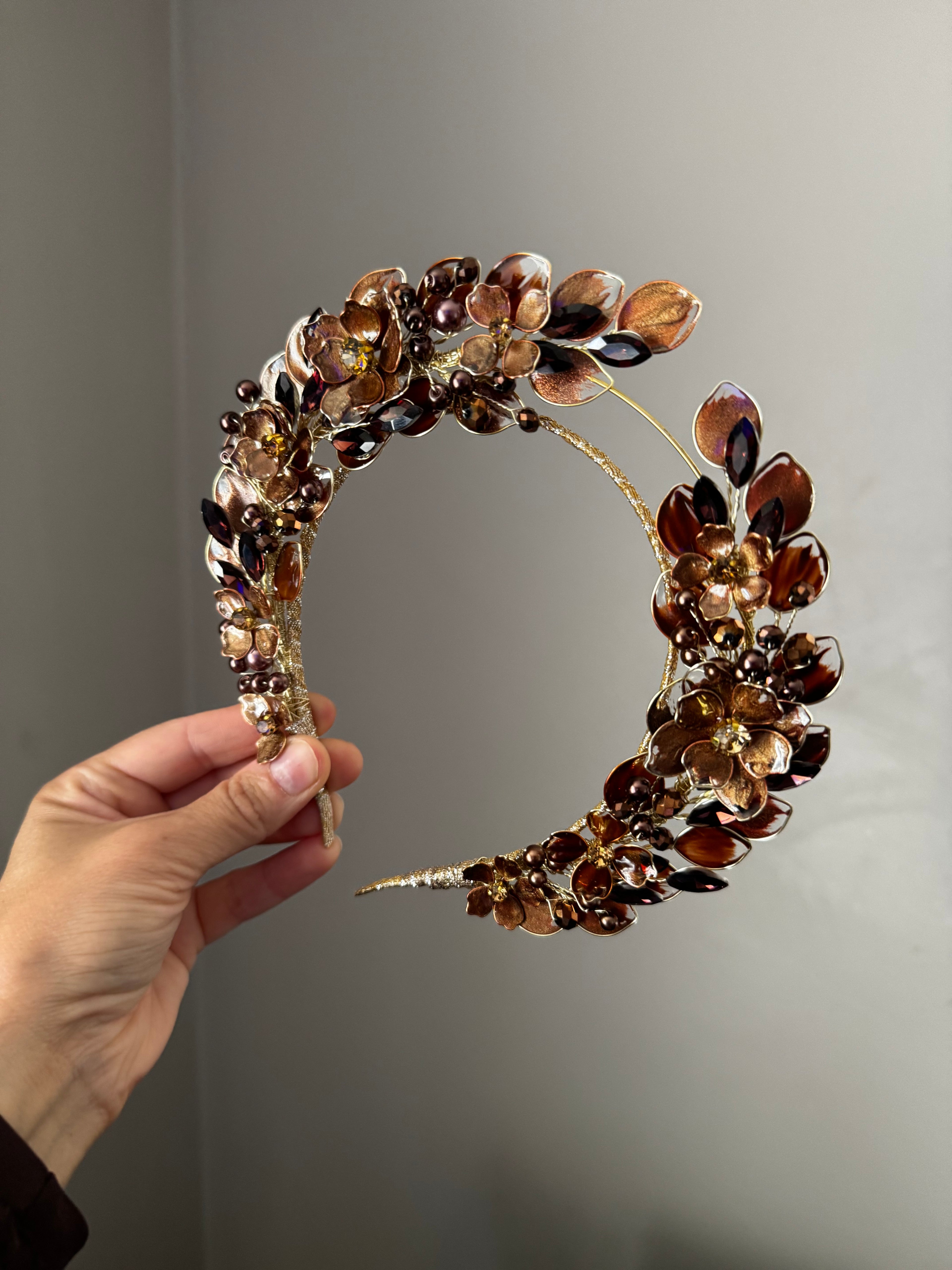 Brown and Bronze halo Heapdiece