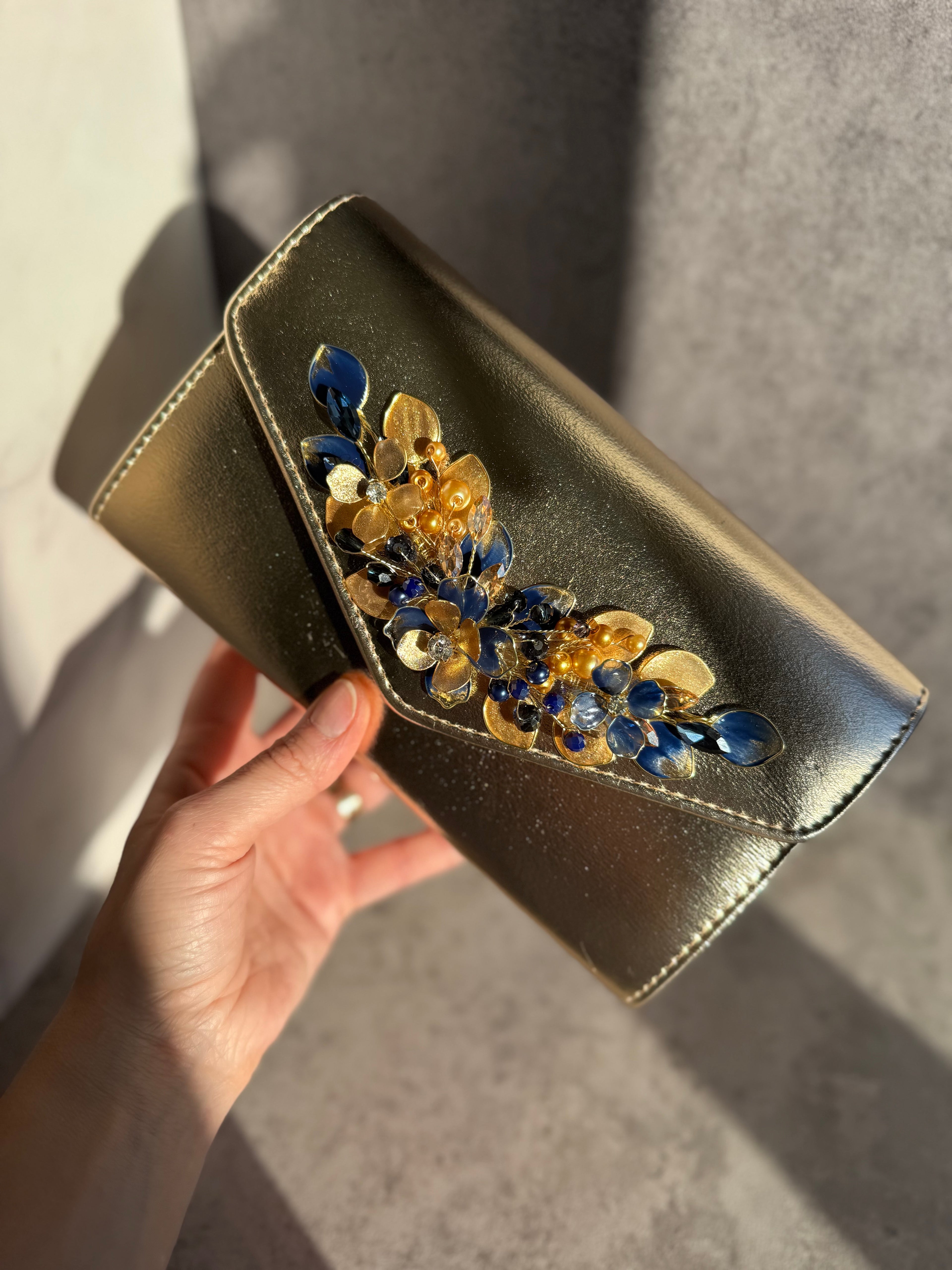 Navy and Gold
