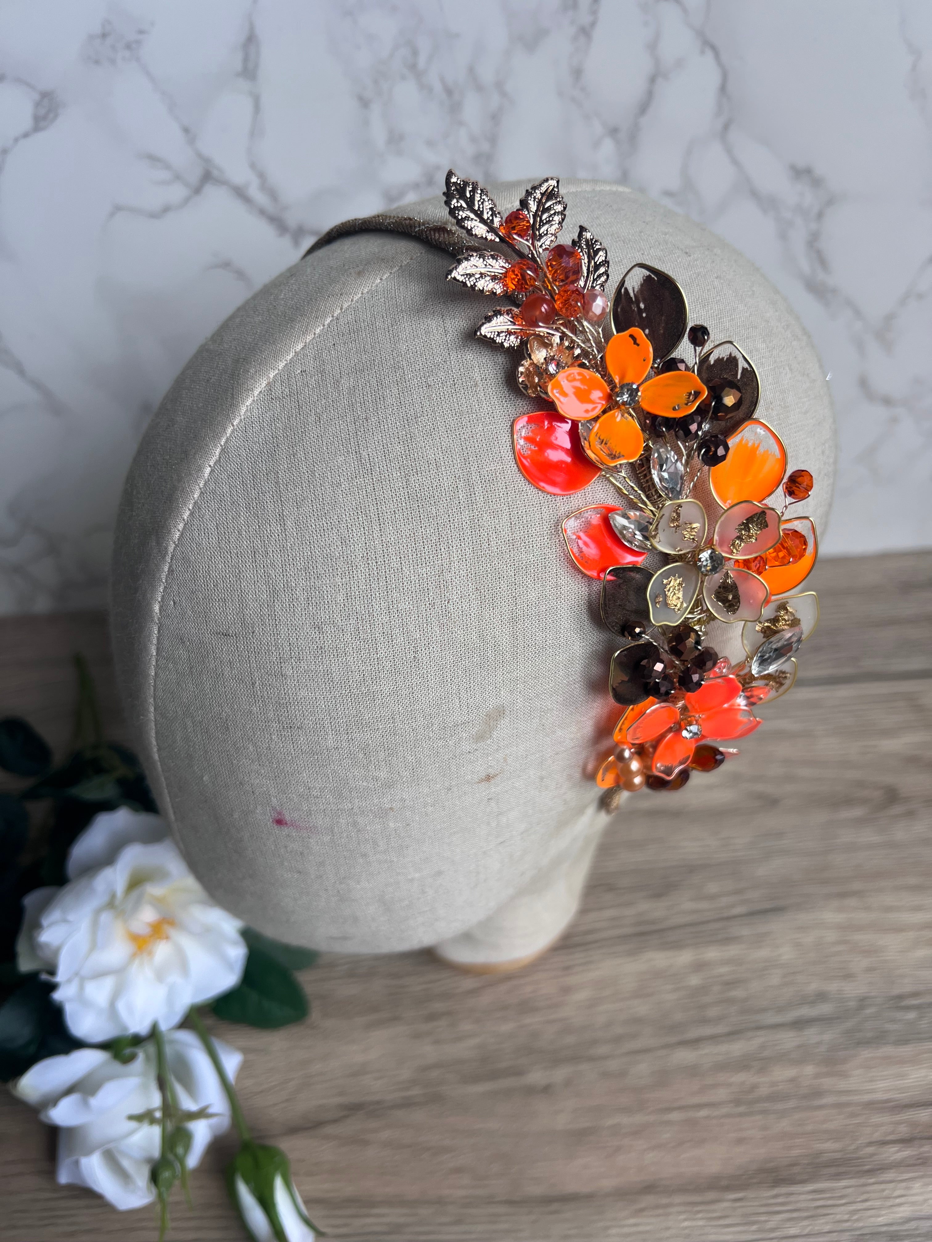 Orange and Brown