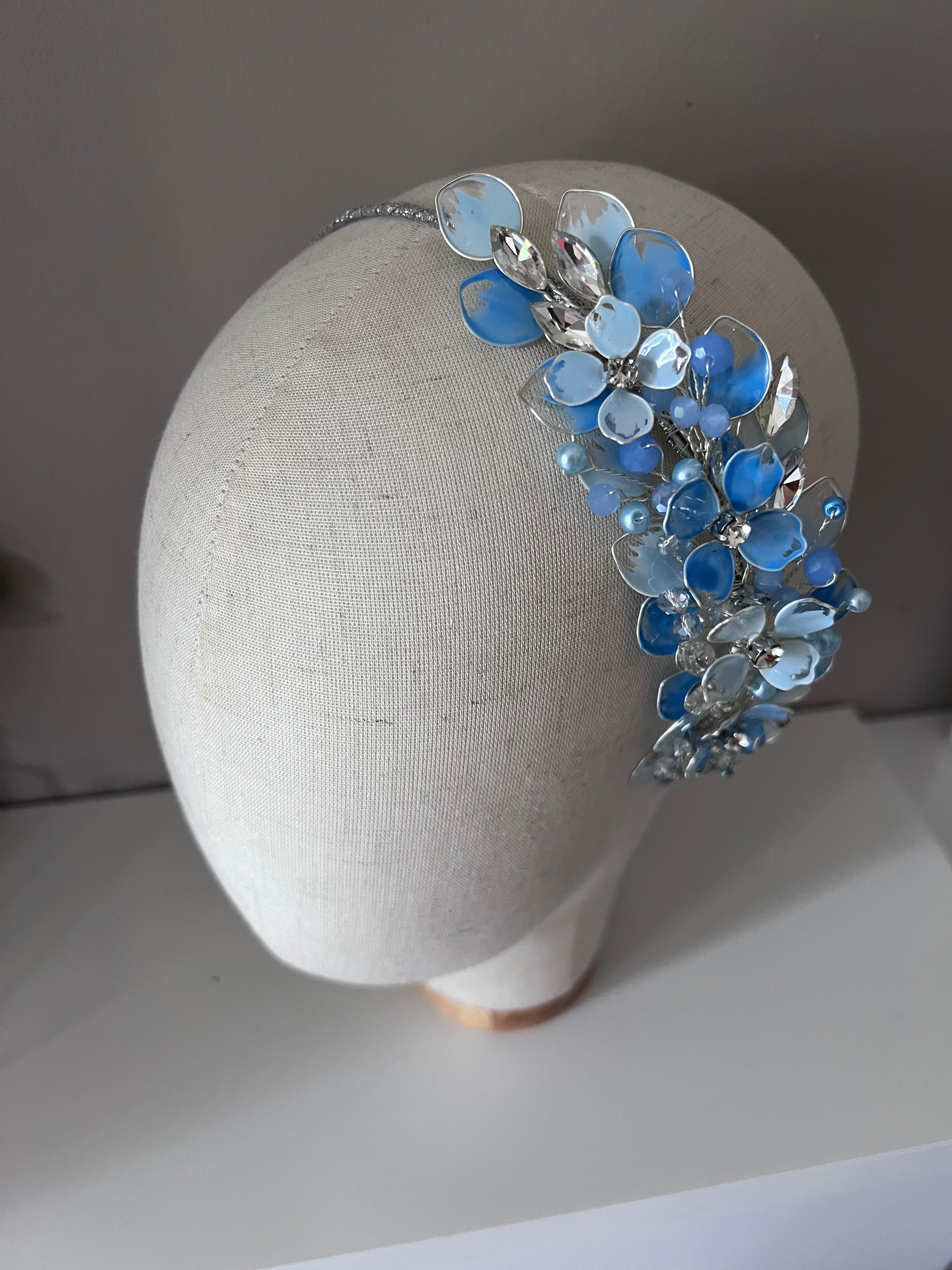 Light blue side wedding guest Heapdiece