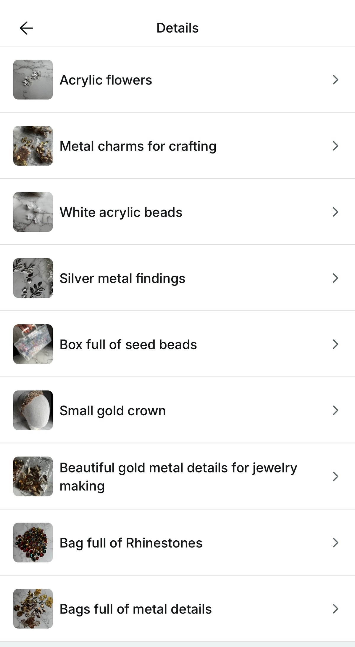 DIY beads and charms